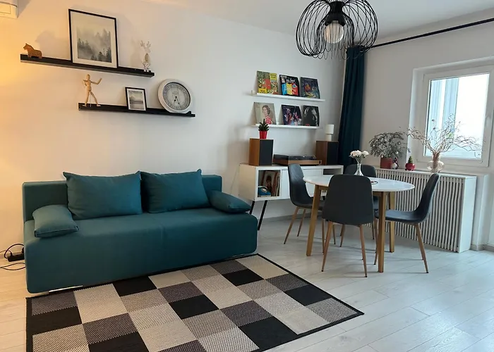 Evan Cozy Flat With Balcony & Parking, 13 September Daire Bükreş